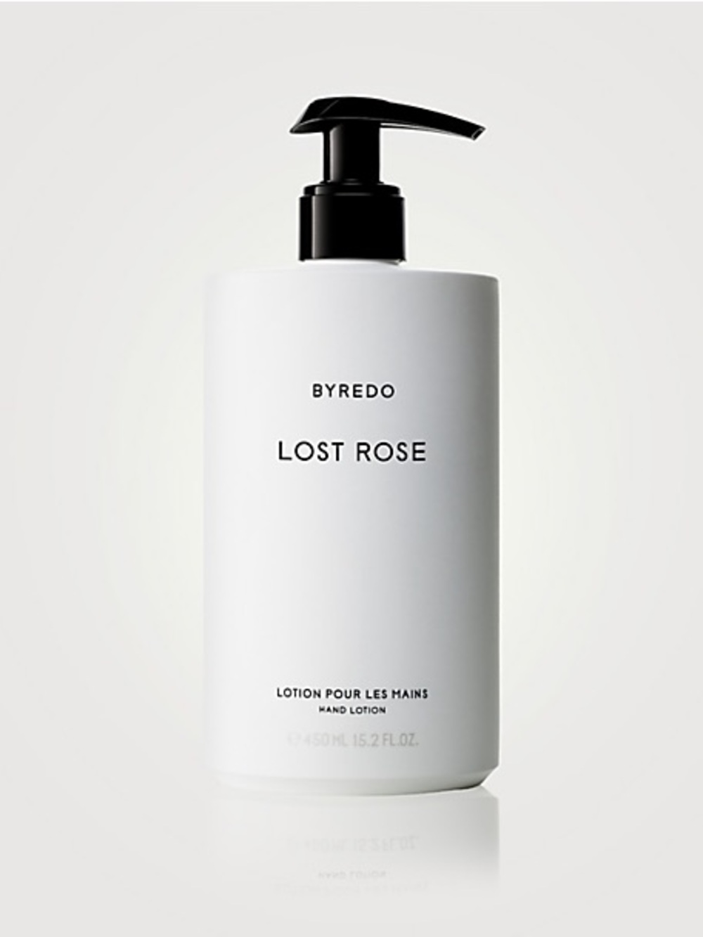 Byredo Lost Rose Hand Lotion — White & Black Pump